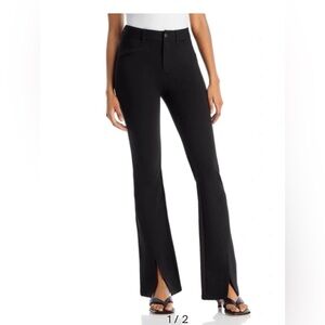 Paige Women's Winona High Rise Slit Hems Office Bootcut Pants 30